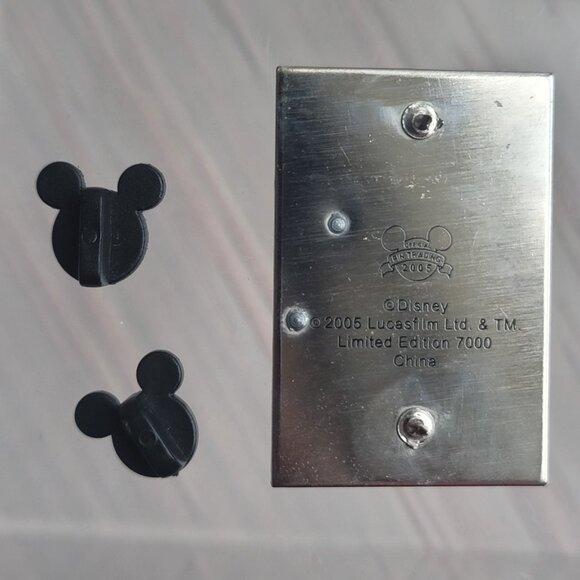 Disney WDW Star Wars Weekend 2005 Logo Mickey & Darth Vader LE 7000 Pin - Picture 8 of 13